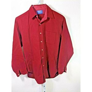 Pendleton Mens Shirt Size Medium 100% Virgin Wool